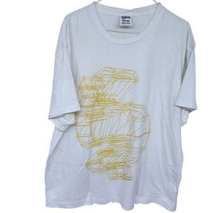 Billionaire Boys Club 3D Dollar Sign Graphic T Shirt XXL White Gold Money Cotton